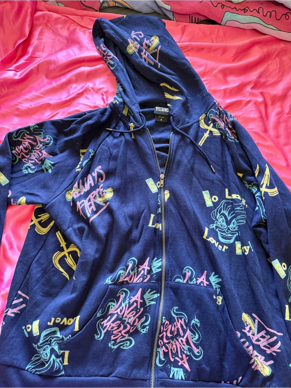 TORRID Disney Villains Little Mermaid Ursula Graphic Zip-Up Hoodie